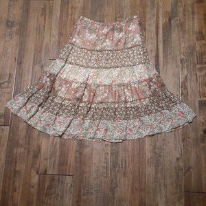 Christopher and Banks Tiered Skirt Size Small